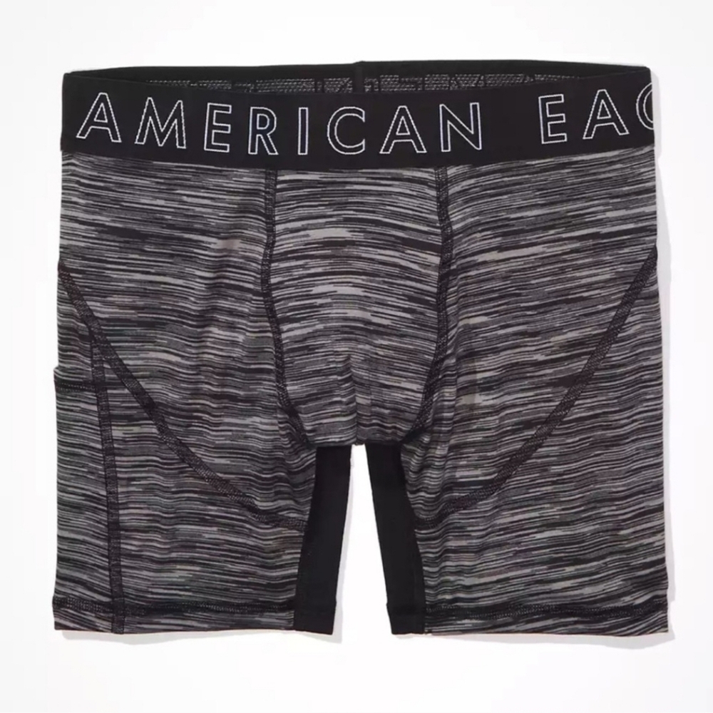 Men's American Eagle Outfitters 6" Flex Boxer Brief Ball Pit Pouch Large
